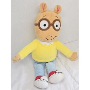 Kohl's Cares 15” Arthur Stuffed Animal Plush 2023 Toy Yellow Shirt Cartoon